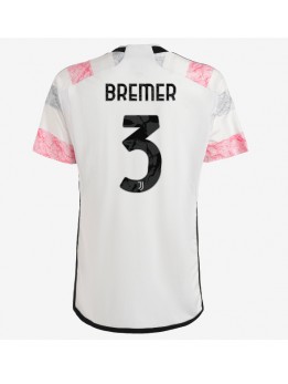 Juventus Gleison Bremer #3 Auswärtstrikot 2023-24 Kurzarm